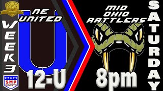 NE United vs MidOhio Rattlesnakes 12U [upl. by Namreg592]