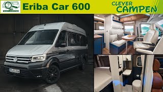 Premiere Eriba Car 600  Live vor Ort bei der Vorstellung des neuen Crafterausbaus  Clever Campen [upl. by Yeneffit]