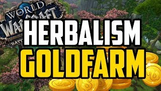 BFA MAKE ALOT OF GOLD WITH HERBALISM [upl. by Lewis]