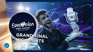 Highlights of the Grand Final of the 2019 Eurovision Song Contest [upl. by Leede]