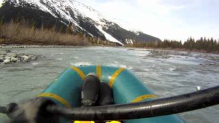 Packrafting Portage River Trailer  1080pmov [upl. by Ahsien]