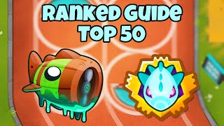 RANKED Bloonarius Tutorial  Top 50  Four Circles  BTD6 [upl. by Enitsenrae]