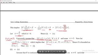 Some conditions for a linear map from normed space X to normed space Y to be continuous [upl. by Nwahsaj]