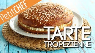 Recipe quotTarte tropeziennequot Step by step Petitchefcom [upl. by Ahsyak990]