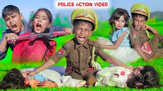 Karta Rahunga Pyaar Song💋New Police Action Video💞Police Sad Video💕K Music King [upl. by Adnauqaj]