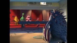 Best movie clip in Monsters Inc [upl. by Aynekal]