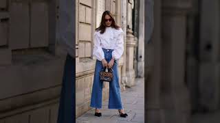 Los pantalones jeans fluidos de Zara que arrasan en primavera holgados y muy elegantes [upl. by Ayela]