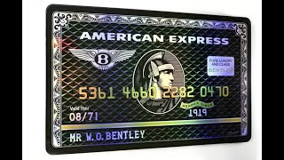 Most Coveted American Express Centurion Black Credit Card Benefit Limit Requirement review business [upl. by Yllil979]