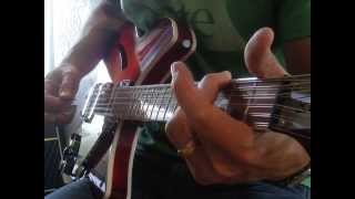 The Byrds quotTurn Turn Turnquot 12String Lesson left hand emphasis Rickenbakcer 36012 C63 [upl. by Adekahs920]