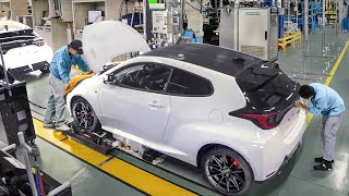 How they Build the New Toyota Yaris GR in Japan [upl. by Yehc]