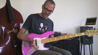 2 Slap bass lesson 12  beginnerintermediate [upl. by Airamanna]