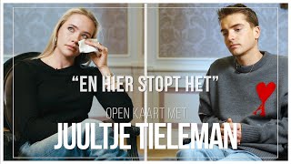 JUULTJE TIELEMAN in TRANEN om VERLEDEN KRITIEK ZELFACCEPTATIE amp LIEFDESLEVEN [upl. by Papert]