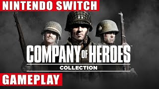 Company of Heroes Collection Nintendo Switch Gameplay [upl. by Ttcos]