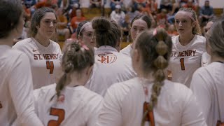 St Henry Volleyball 2023 Hype Video [upl. by Aneehsal]