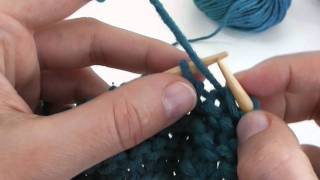 Linke Maschen Stricken [upl. by Kristoffer]