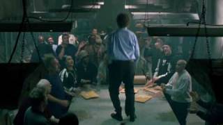 Will Ferrell  From Movie Elf  Dancing on Table In Mailroom [upl. by Orbadiah918]