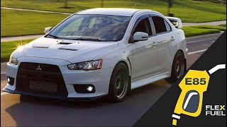 NEW Evo X Flex Fuel Kit Install [upl. by Tannenbaum]