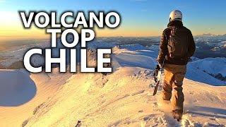 Volcano Top Snowboarding in Chile [upl. by Noet]