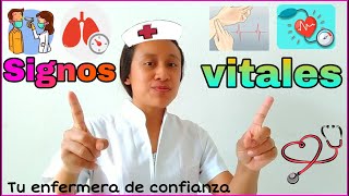 ✅¿QUE SON LOS SIGNOS VITALES¿Cuales son Parámetros normales 👩‍⚕️ [upl. by Junno]