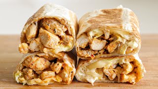 Chicken Wrap Recipe  Easy and Delicious Meal [upl. by Philippe944]