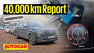 Hyundai Alcazar 40000km Long Term Report  Autocar India [upl. by Ultan]