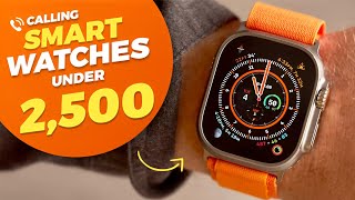 Top 5 Best Smartwatches Under 2500 😍 Best Smartwatch under 2500 in INDIA 2023 [upl. by Nahs]