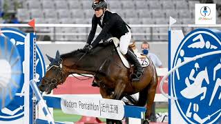 Horse Gets Punched By German Coach At The Tokyo Olympics In Modern Pentathlon [upl. by Melia106]