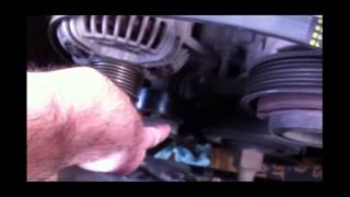 How to replace Alternator Bosch 2004 Dodge RAM 2500 [upl. by Kirit]