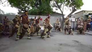 Spectacle de percussion traditionnelle congolaise par Ballet Arumbaya Ndendeli [upl. by Christopher]