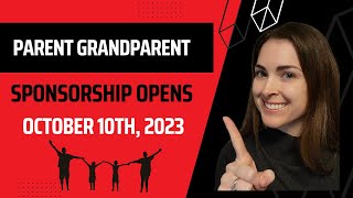 Parent Grandparent Sponsorship for 2023 Announced PGP2023 canadaimmigrationnews [upl. by Takashi]