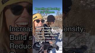 Benefits of Rucking for Women rucking fitness workout cardio hiking [upl. by Ilera]