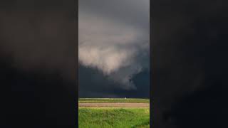 Under a Tornadic Supercell  Extreme Weather shorts [upl. by Ethelin826]