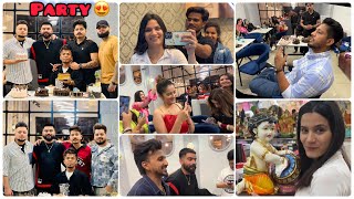 Ajj Sajan Ne Kiti Birthday Party😍❤️ Full Ronka Lagiyan 😎Gift Dseyo Kive Da Lga🙏Ankush Thakur [upl. by Akiv]