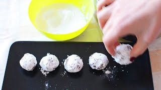 Sweet Chestnut Balls  Easy Recipe [upl. by Jacobine]