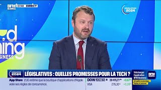 Thomas Fauré Whaller  Législatives quelles promesses pour la tech [upl. by Fechter]