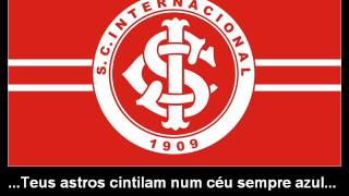 Hino do Internacional Letra [upl. by Francis833]