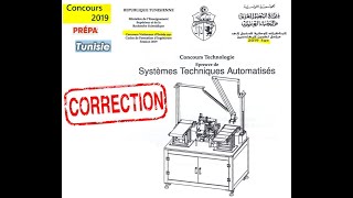 concours prepa tunisie 2019 matiere Automatique [upl. by Avlem357]