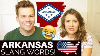 🇬🇧Brits Guess Arkansas Slang 🇺🇸  American vs British [upl. by Etnoved405]