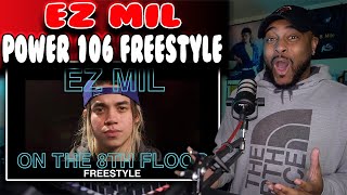 Ez Mil Power 106 Freestyle  Reaction  Came to only give bars NO SLACK [upl. by Maffa700]