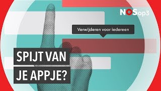 Je verkeerd gestuurde appje weer intrekken  NOS op 3 [upl. by Tatianas612]