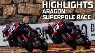 WorldSBK Superpole Race Highlights  2022 Aragon Round [upl. by Tyson]