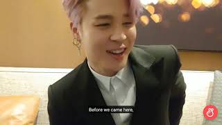 BTS VLIVE at grammys Eng Sub BTS ARMY [upl. by Grim]