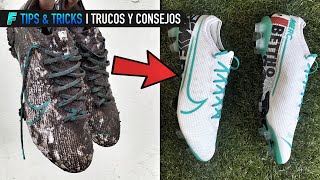 COMO LIMPIAR TUS BOTAS DE FÚTBOL  FLYKNIT PRIMEKNIT EVOKNIT  TIPS amp TRICKS 1 [upl. by Giess]