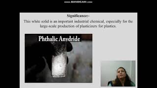 Practical no 3 Preparation of phthalic anhydride from phthalic acid [upl. by Annavoj]