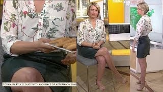 Dylan Dreyer in a leather skirt 05 14 2017 [upl. by Cutter]