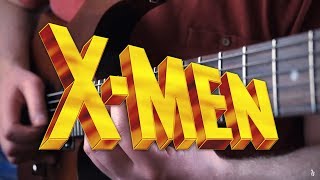 XMen The Animated Series Theme on Guitar [upl. by Lamaj]