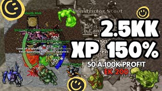 Tibia  EK lv 200 hunt solo na Oramond West invasão quara [upl. by Nylde763]