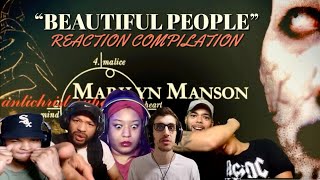 Marilyn Manson “Beautiful People” — Reaction Mashup [upl. by Schild]