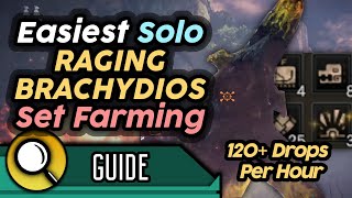 EASIEST Raging Brachydios ArmourWeapons Farming  No Kills Needed 100 Drops Per Hour  MHW IB [upl. by Quince]