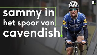 In het spoor van Mark Cavendish tijdens Nokere Koerse [upl. by Theresita]